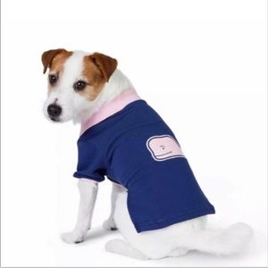 XS Vineyard Vines Navy/Pink Dog Shirt